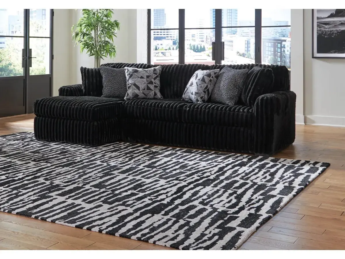 Midnight Madness Sofa Chaise Sectional - Image 5