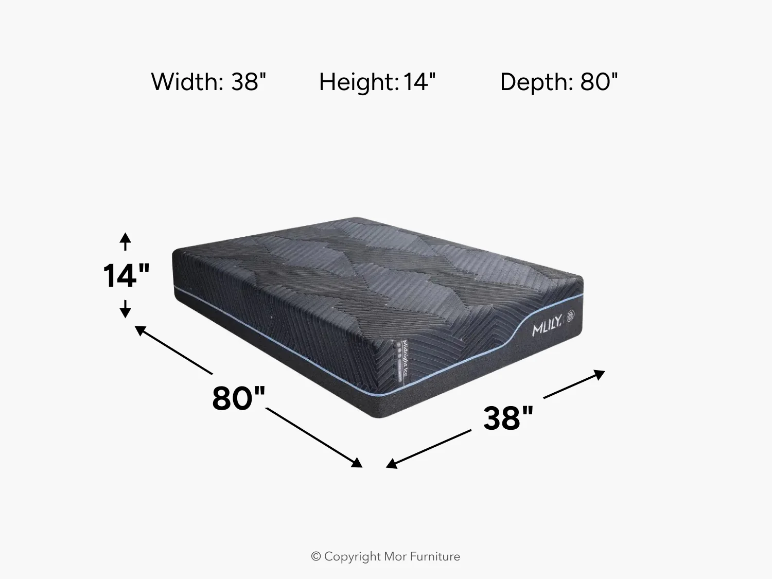 Mlily Midnight Ice Mattress - Image 12