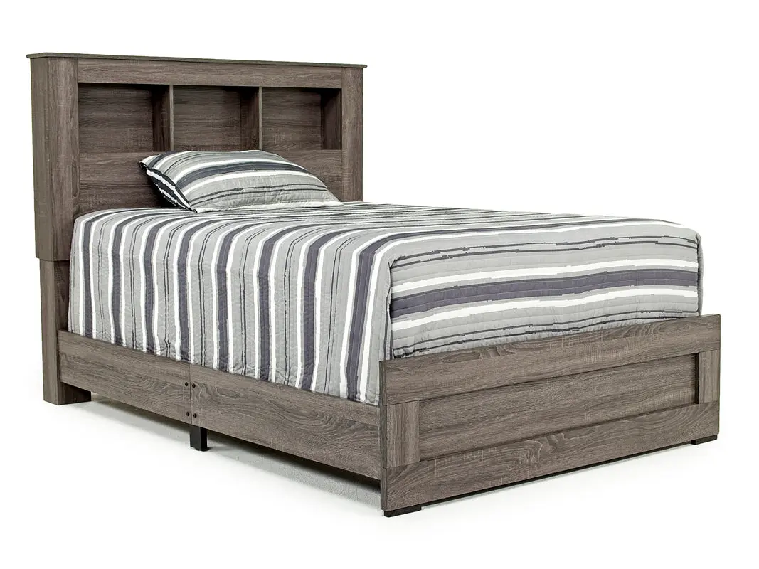 Naialyn Bookcase Bed & Dresser & Mirror & Nightstand - Image 3