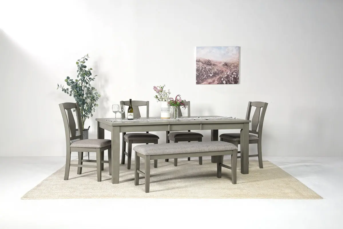 Napa Dining Table & 4 Chairs & Bench - Image 5