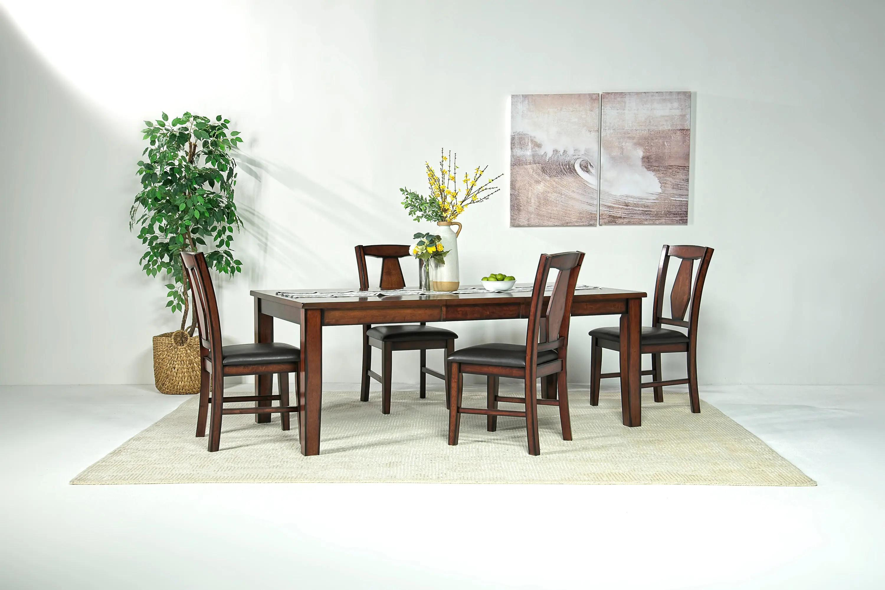 Napa Dining Table & 4 Chairs