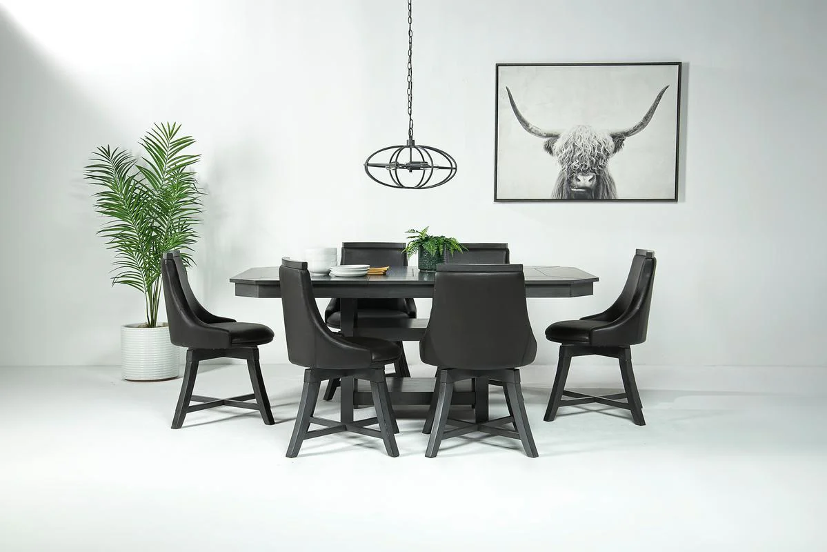 New Haven Dining Table & 6 Chairs