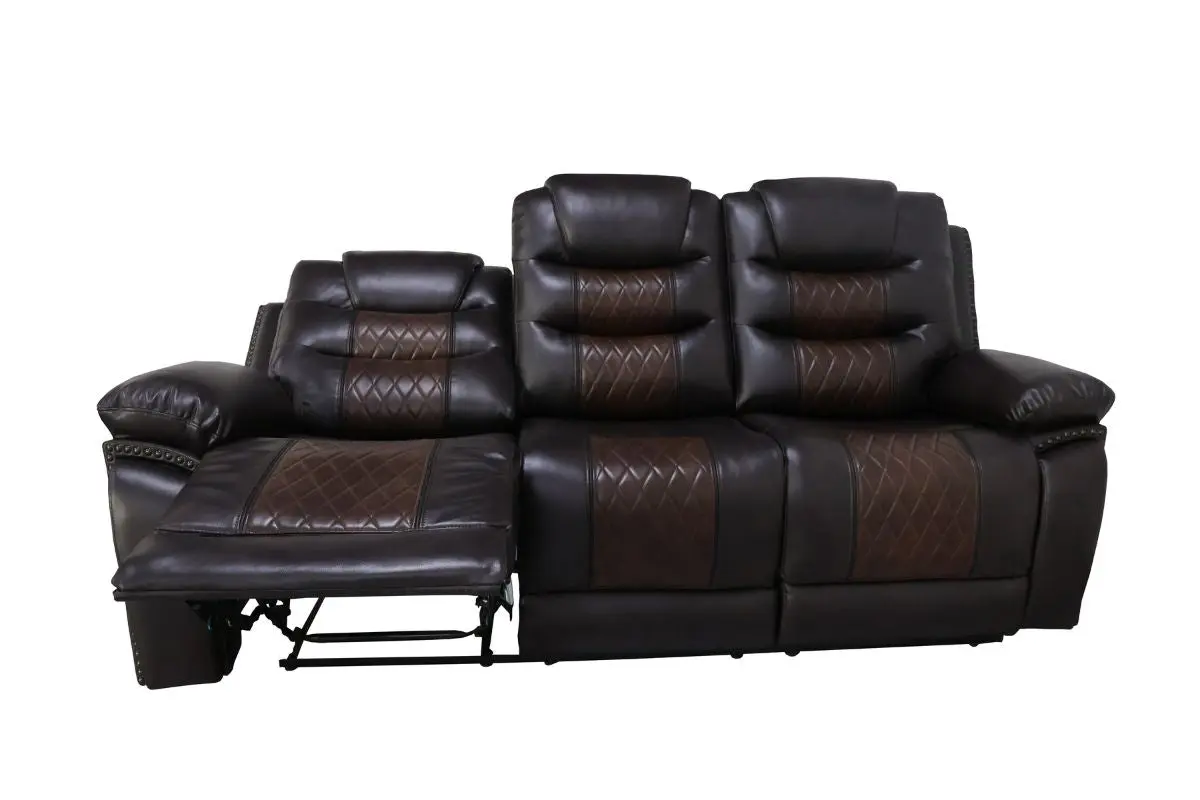 Nikko Reclining Sofa & Console Loveseat - Image 4