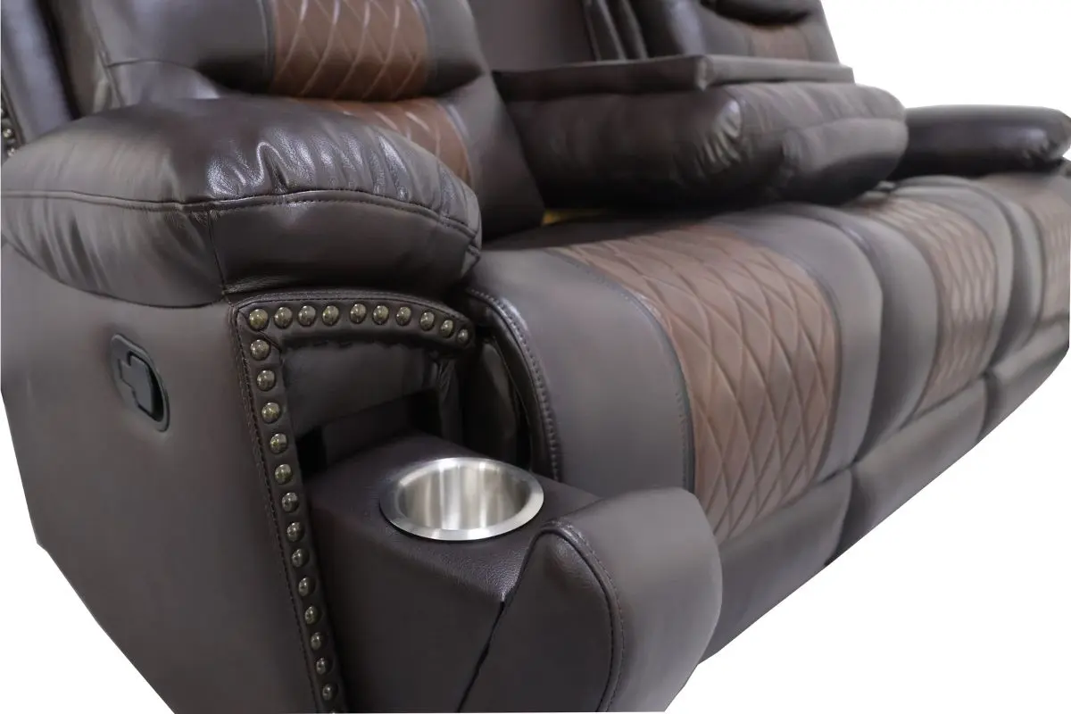 Nikko Reclining Sofa & Console Loveseat - Image 7