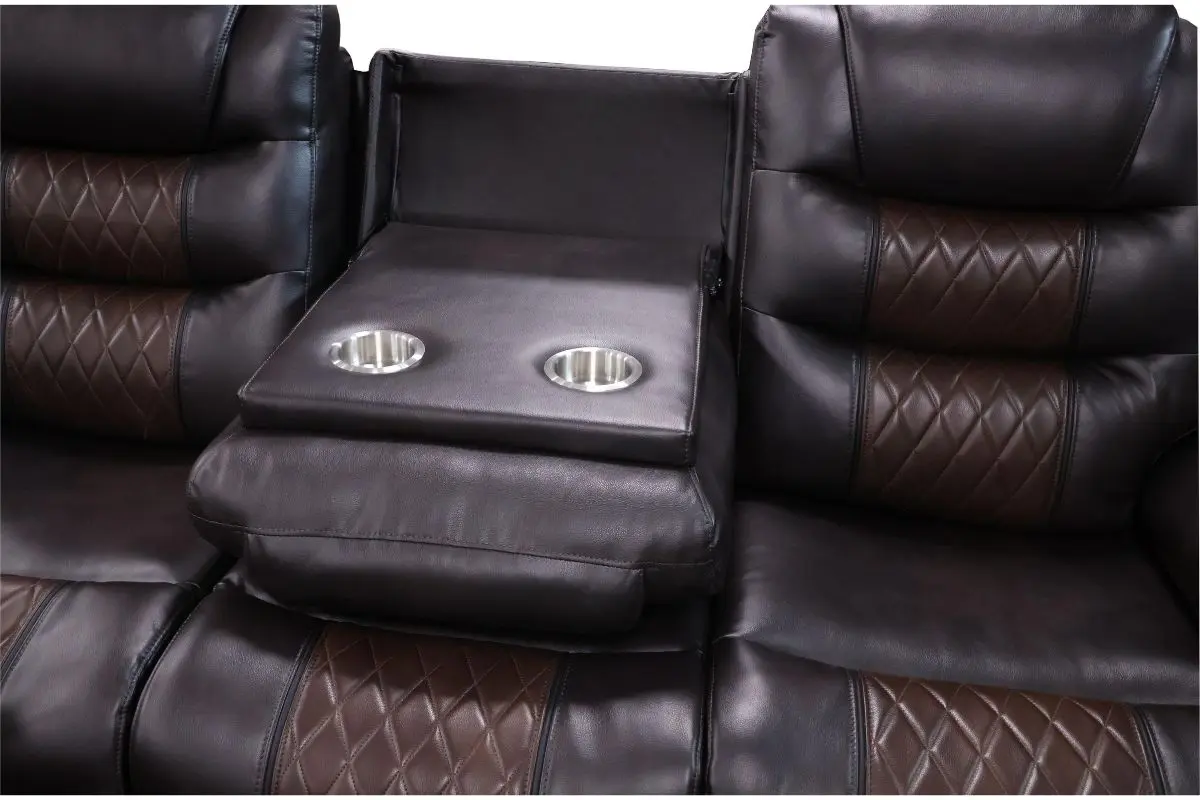 Nikko Reclining Sofa & Console Loveseat - Image 8