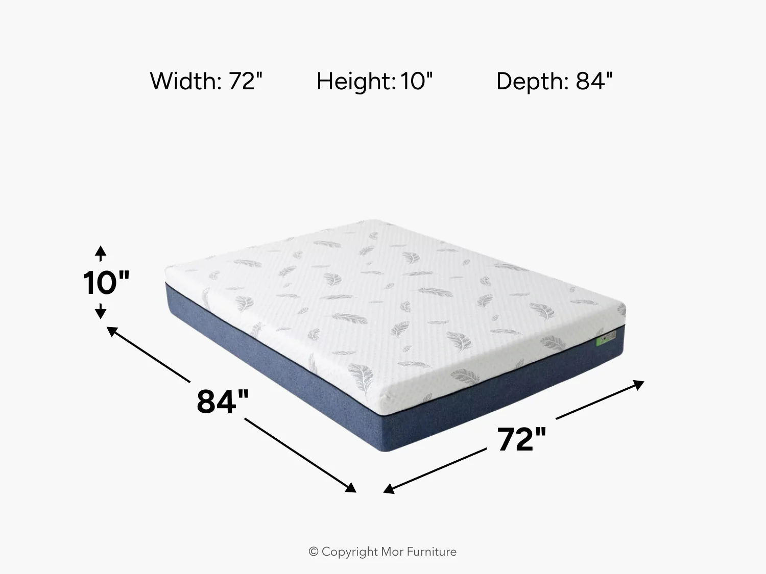 Noctua 10 Inch Sora Hybrid Mattress Dropship - Image 40