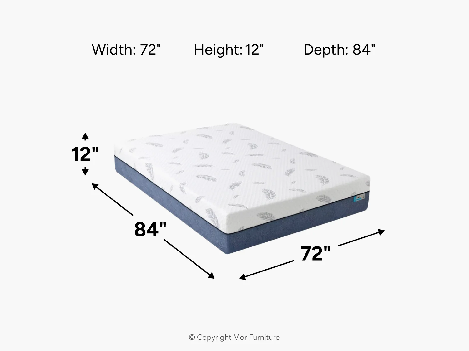 Noctua 12 Inch Tern Hybrid Mattress Dropship - Image 72