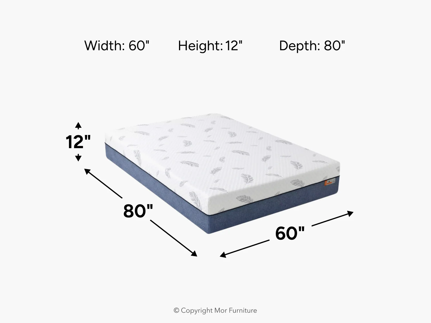 Noctua 12 Inch Tern Hybrid Mattress Dropship - Image 99