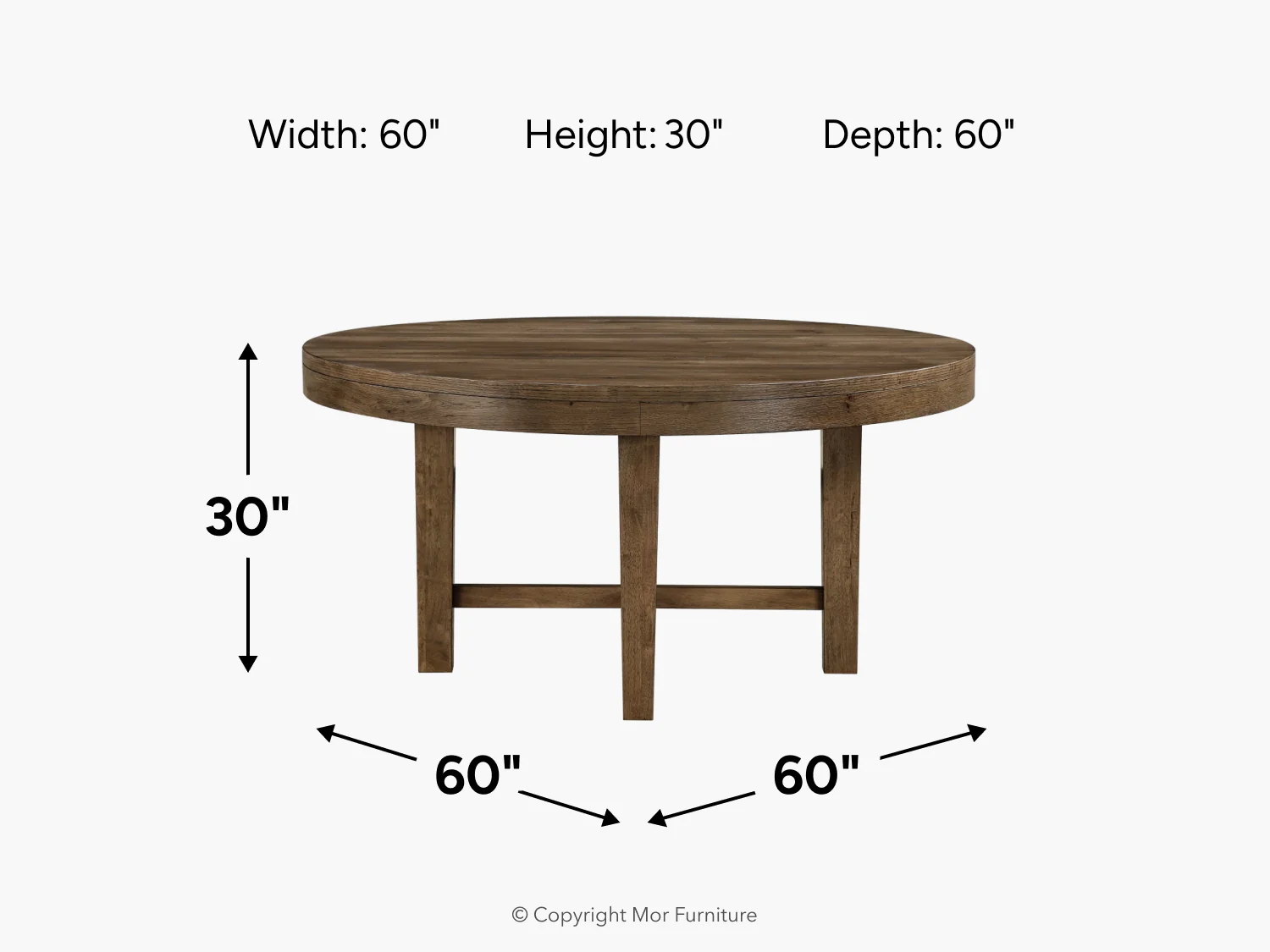 Oaklyn Round Dining Table - Image 6