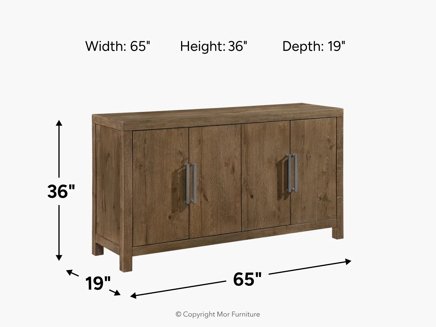 Oaklyn Sideboard - Image 5