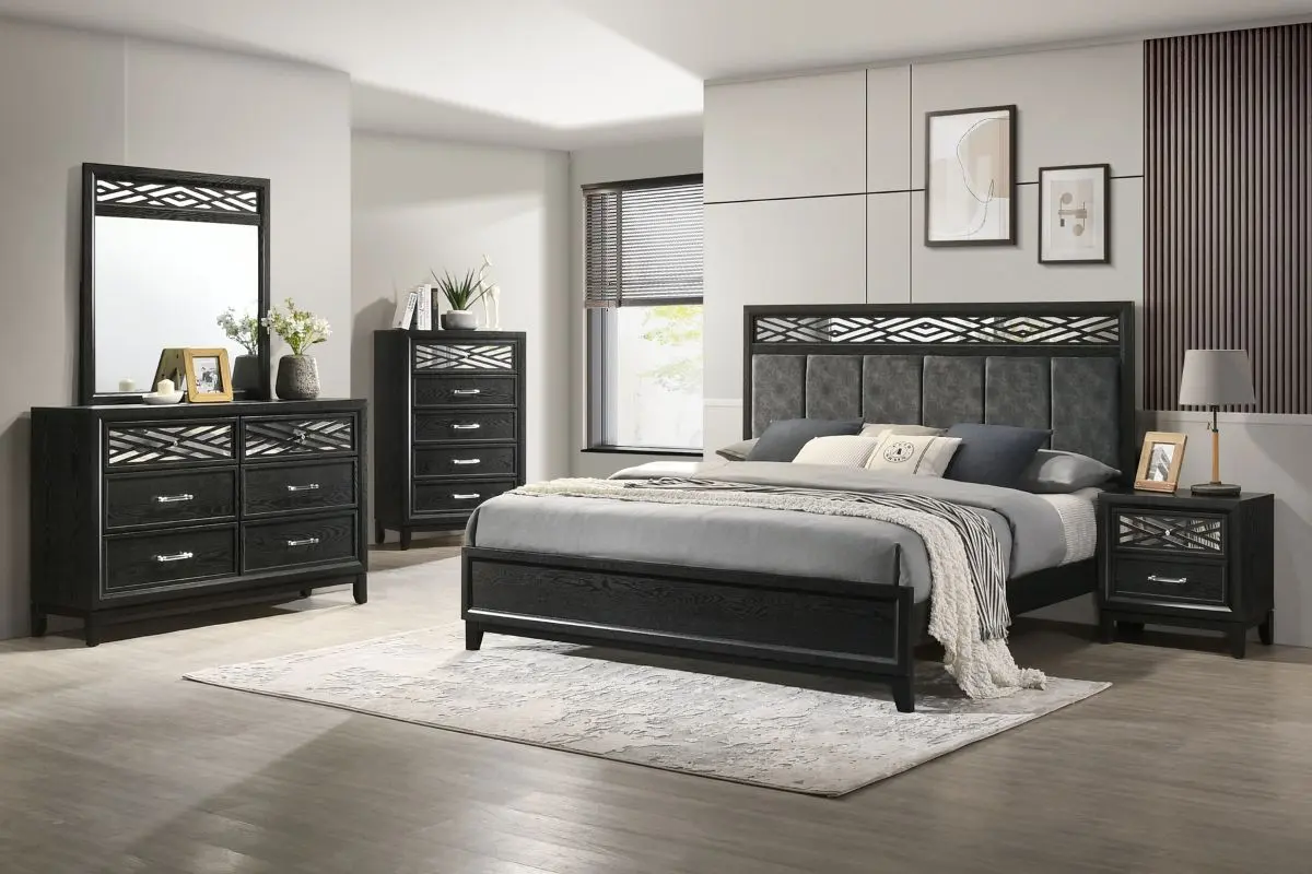 Obsidian Panel Bed - Image 19
