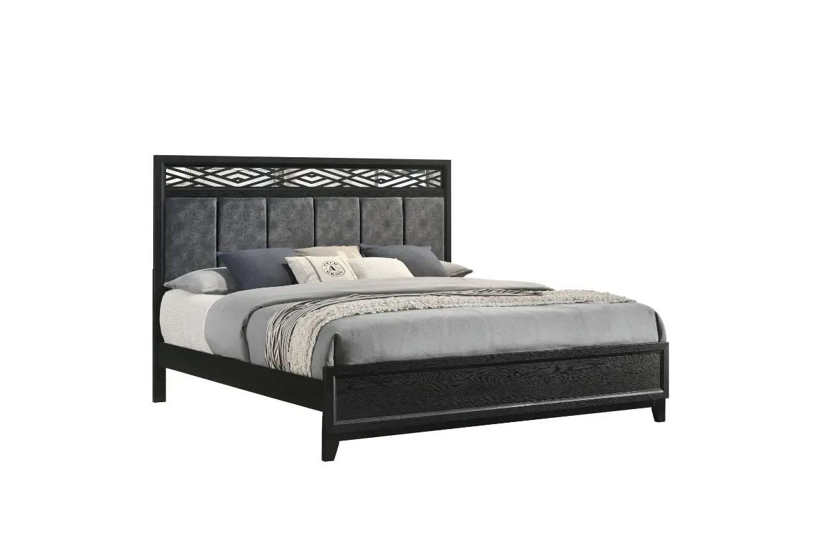 Obsidian Panel Bed - Image 2