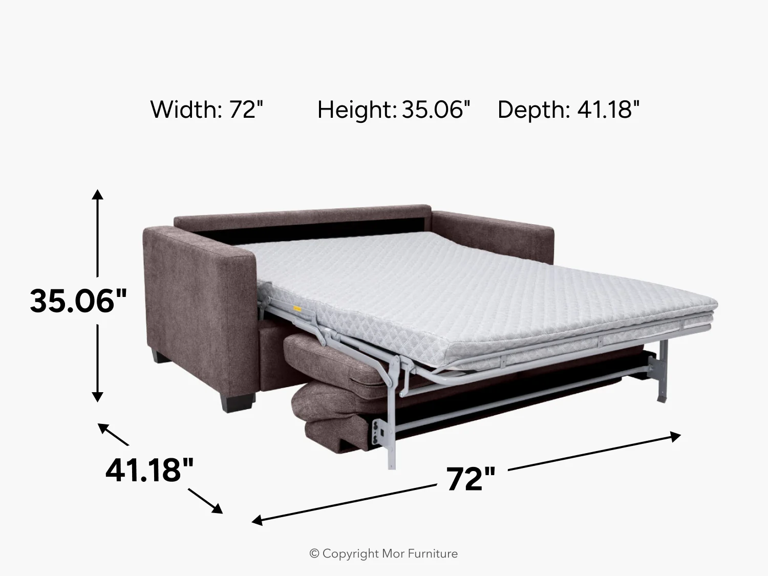 Oliver Full Sleeper Loveseat - Image 14
