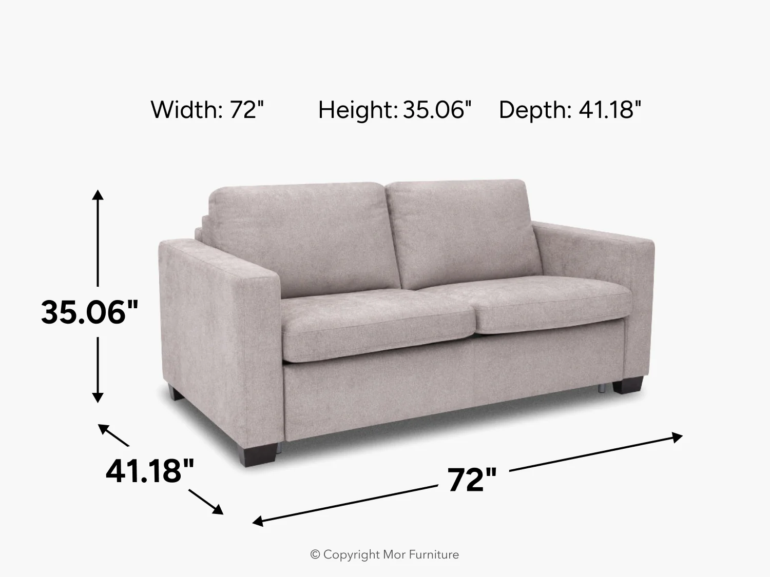 Oliver Full Sleeper Loveseat - Image 7