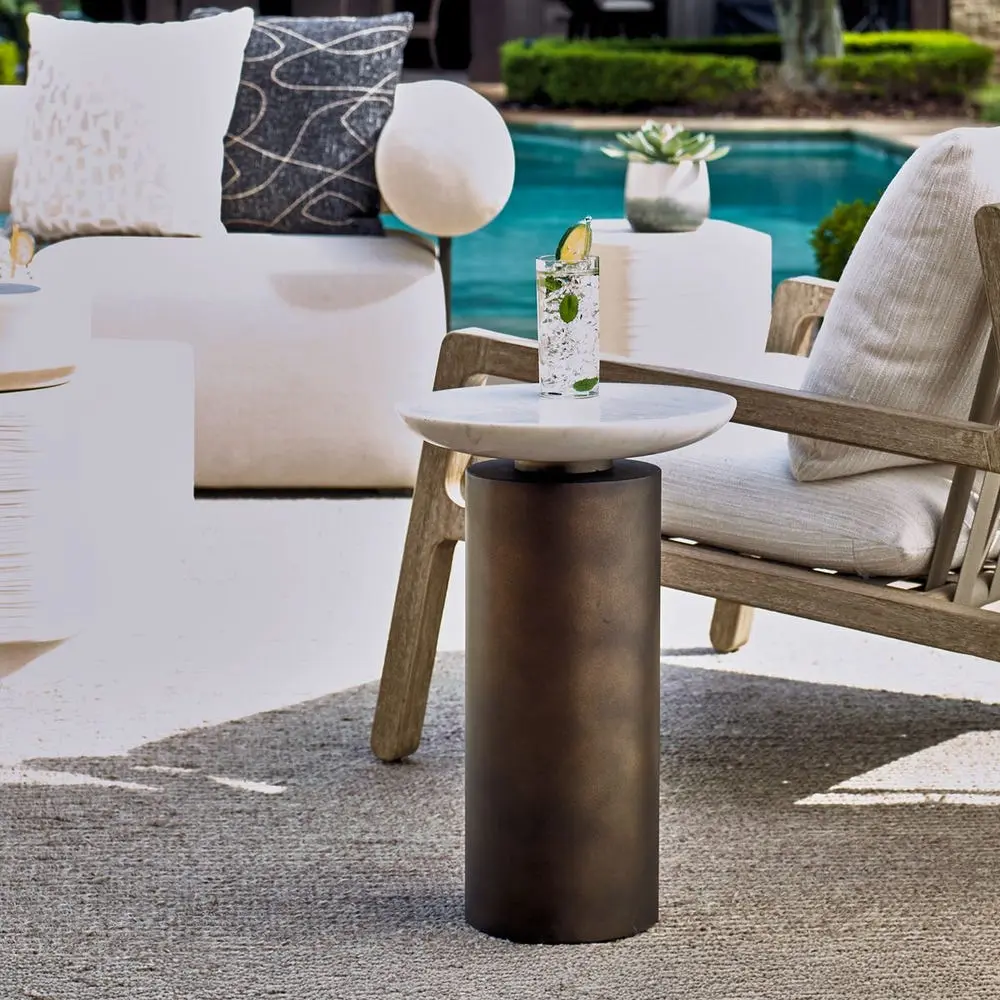 Olso Outdoor Accent Table - Image 10