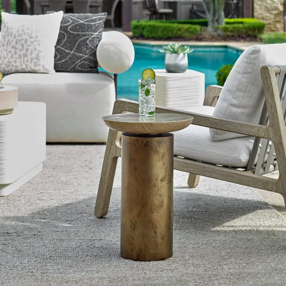 Olso Outdoor Accent Table - Image 5