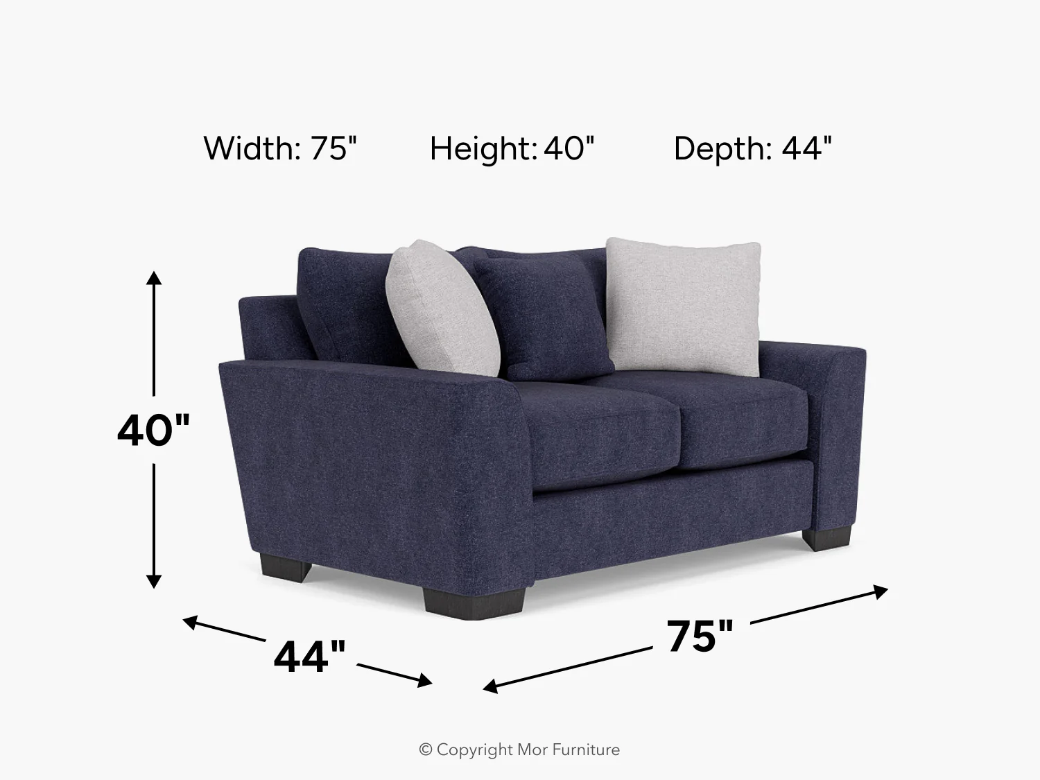 Oracle Crypton Performance Loveseat Custom - Image 3
