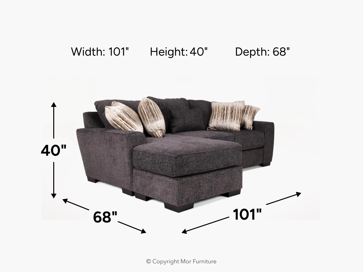 Oracle Reversible Sofa Chaise - Image 21