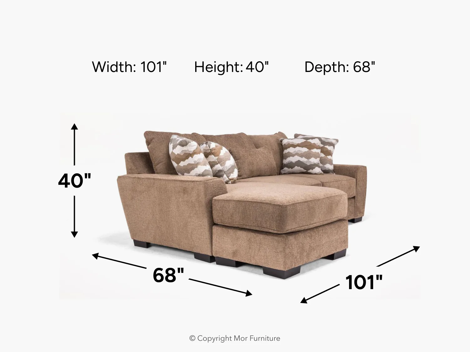Oracle Reversible Sofa Chaise - Image 28