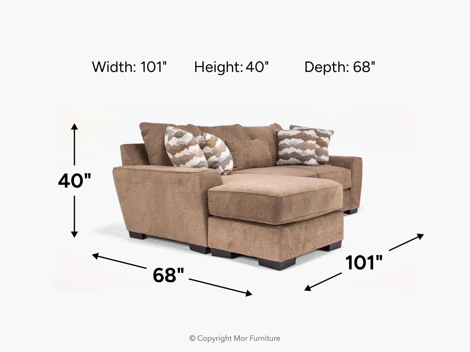 Oracle Reversible Sofa Chaise - Image 6