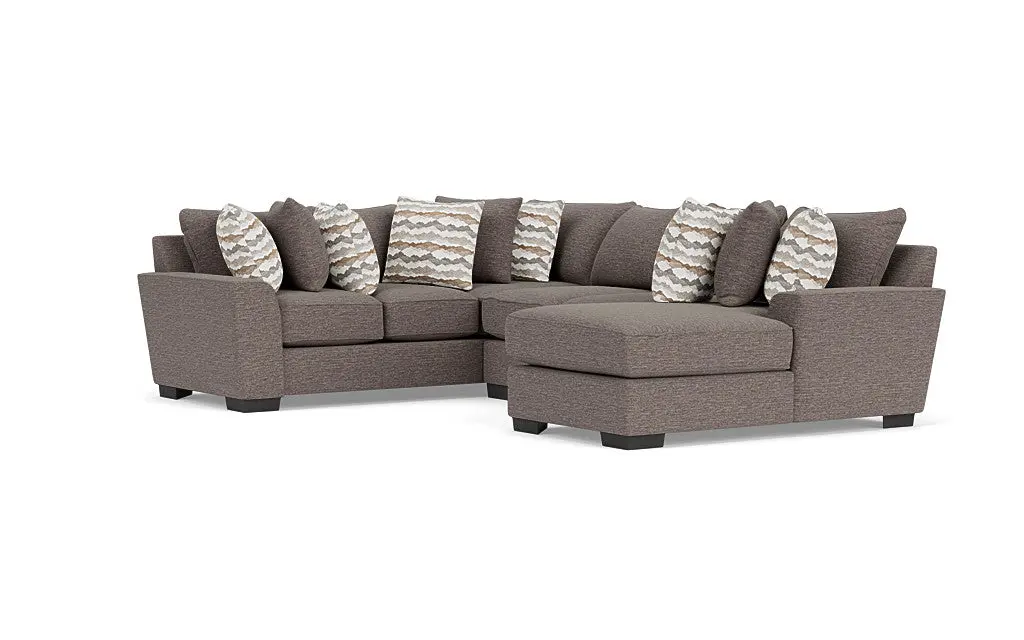 Oracle Tux Loveseat Chaise Sectional - Image 35