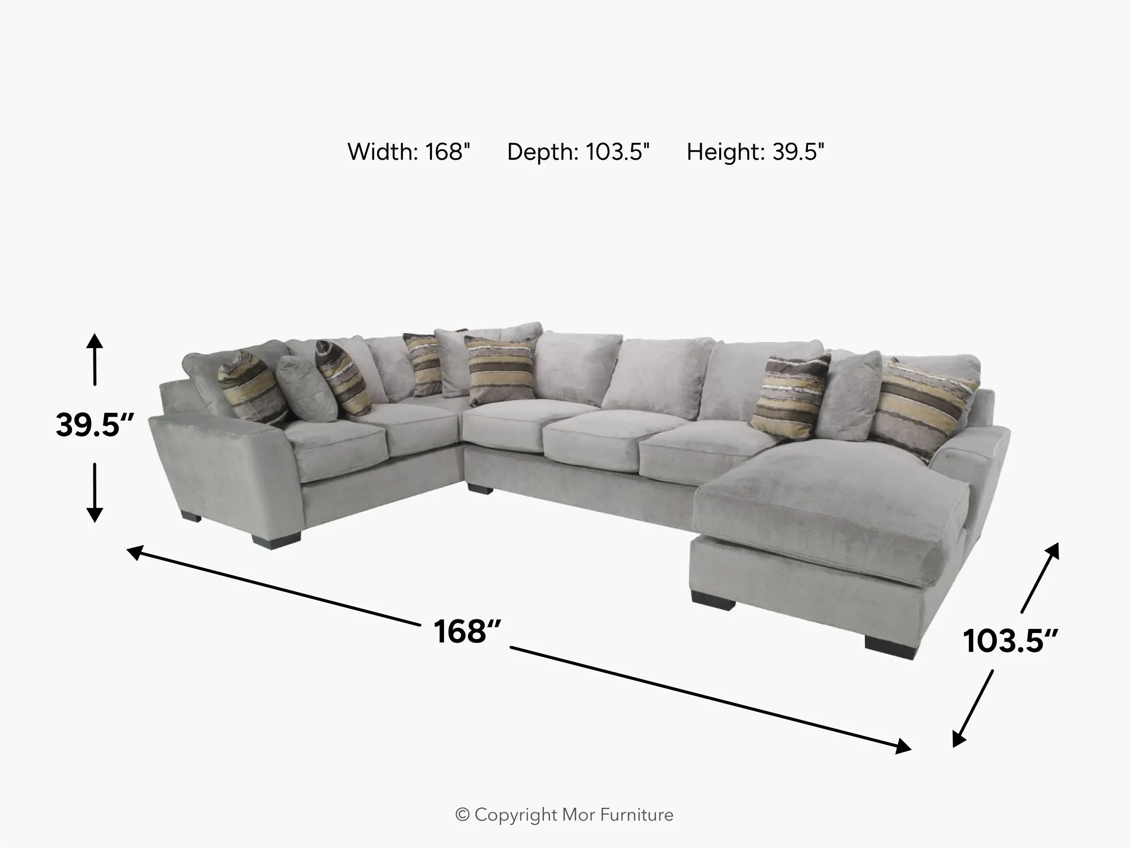 Oracle Tux Sofa Chaise Sectional - Image 67