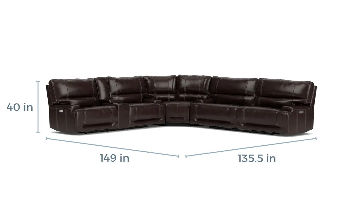 Oslo 3 Piece 3 Power Sectional - Image 7