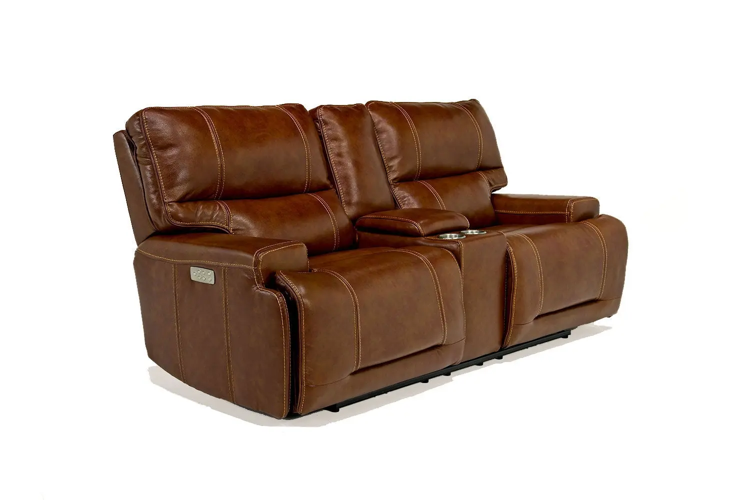 Oslo 3 Power Console Loveseat - Image 11