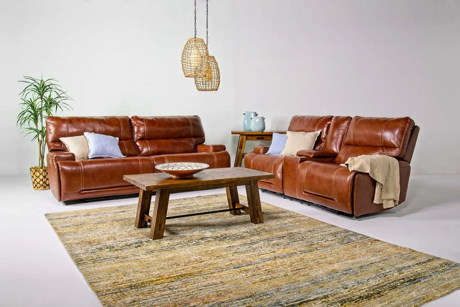 Oslo 3 Power Console Loveseat - Image 15