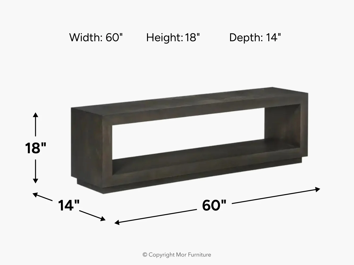 Oxford Dining Bench - Image 9