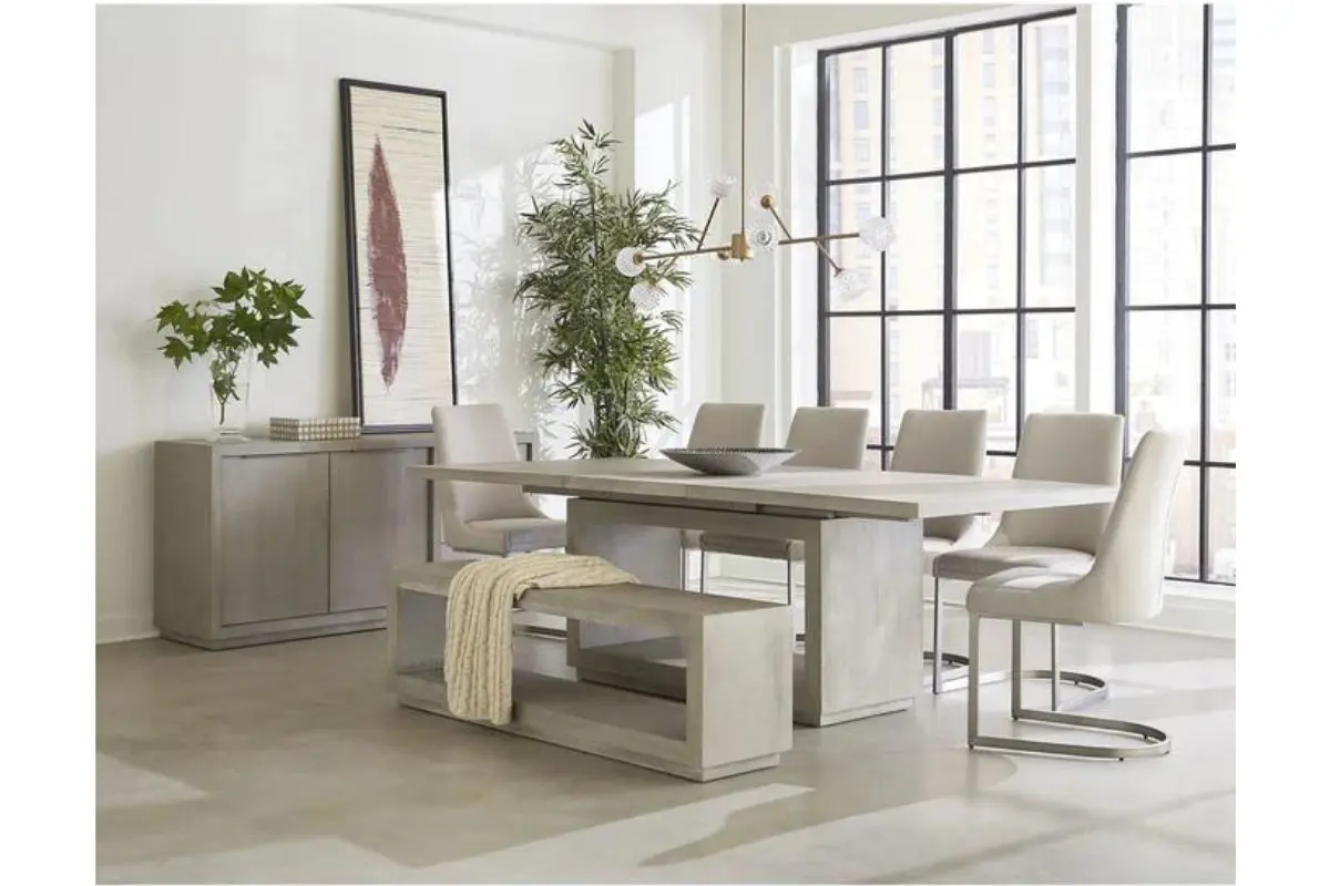 Oxford Dining Table & 6 Chairs & Bench