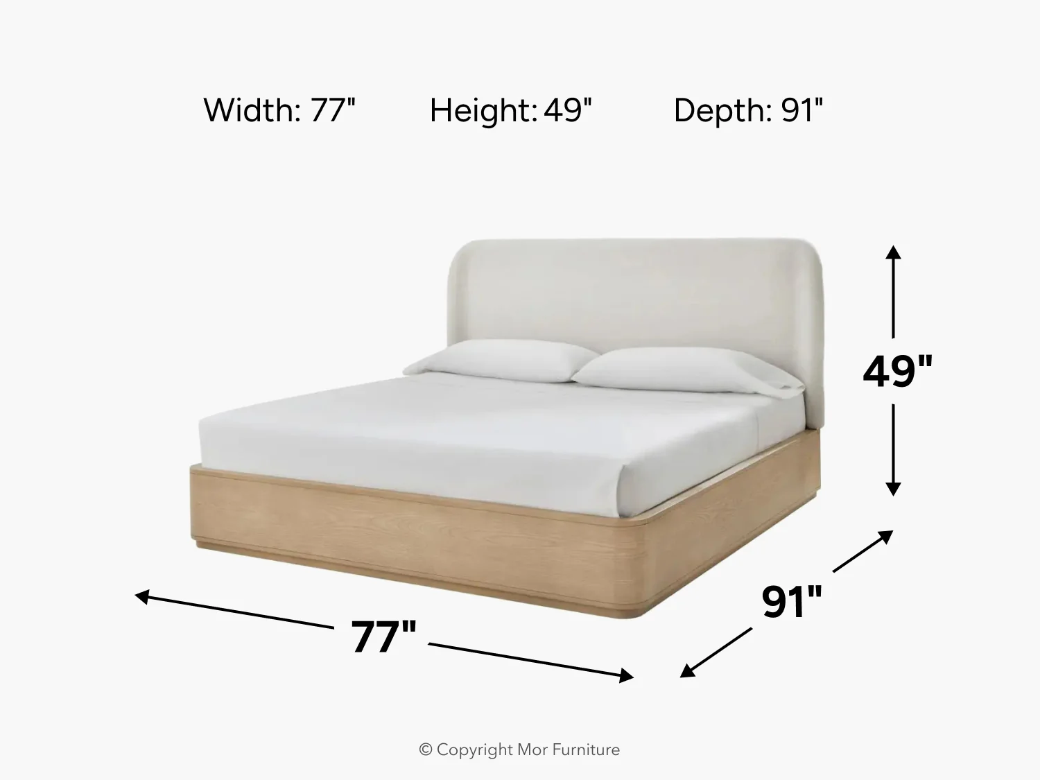Penny Platform Bed - Image 16