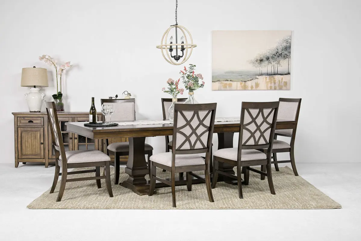 Phillipe Dining Table & 6 Chairs