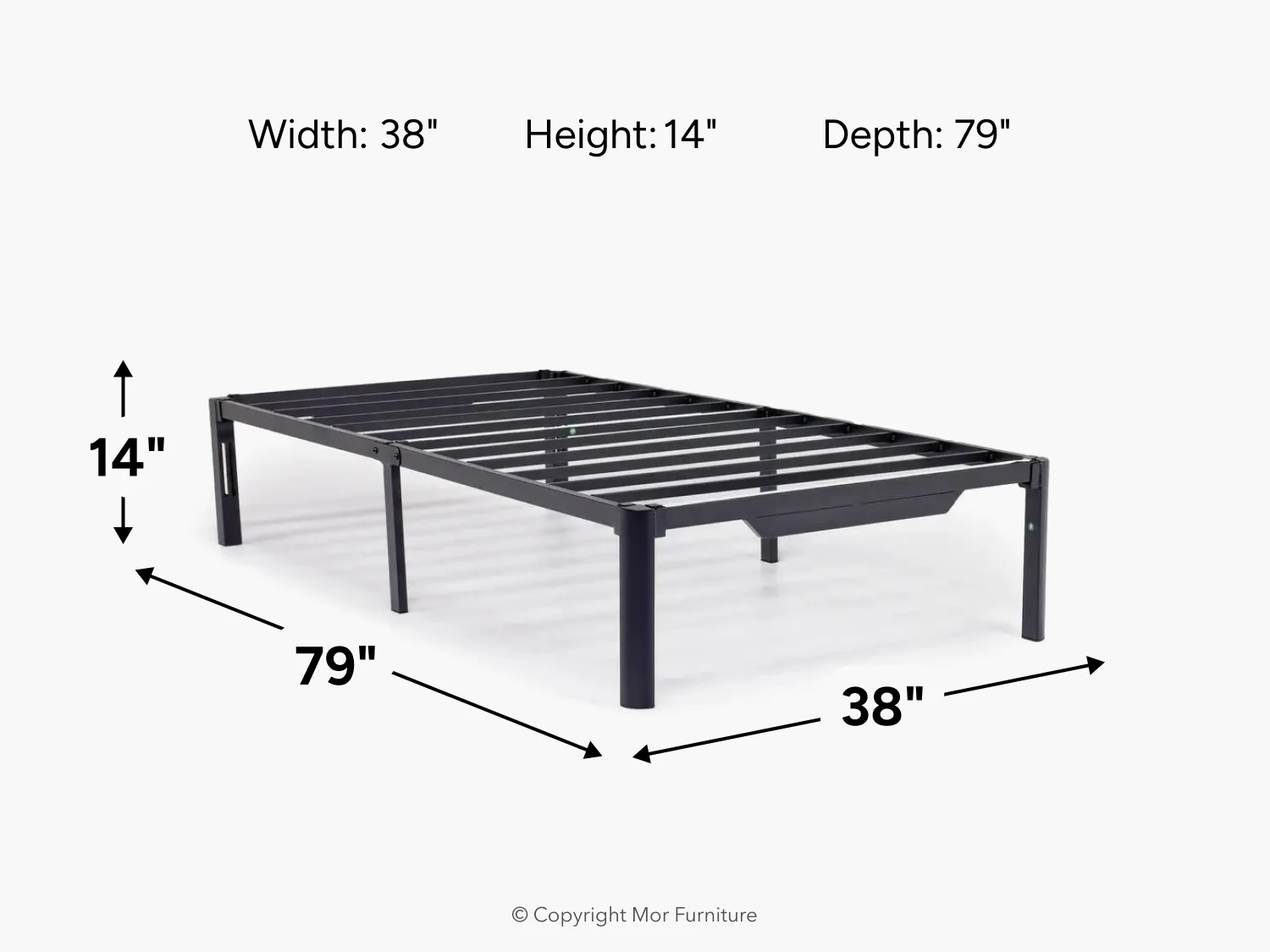 Platform Bed Frame - Image 12