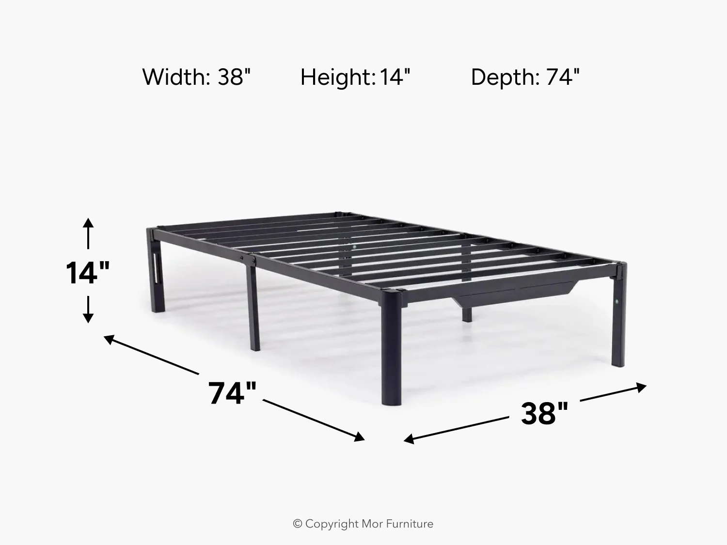 Platform Bed Frame - Image 14
