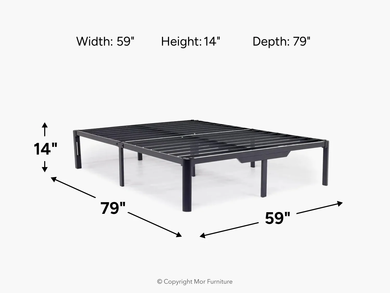 Platform Bed Frame - Image 16