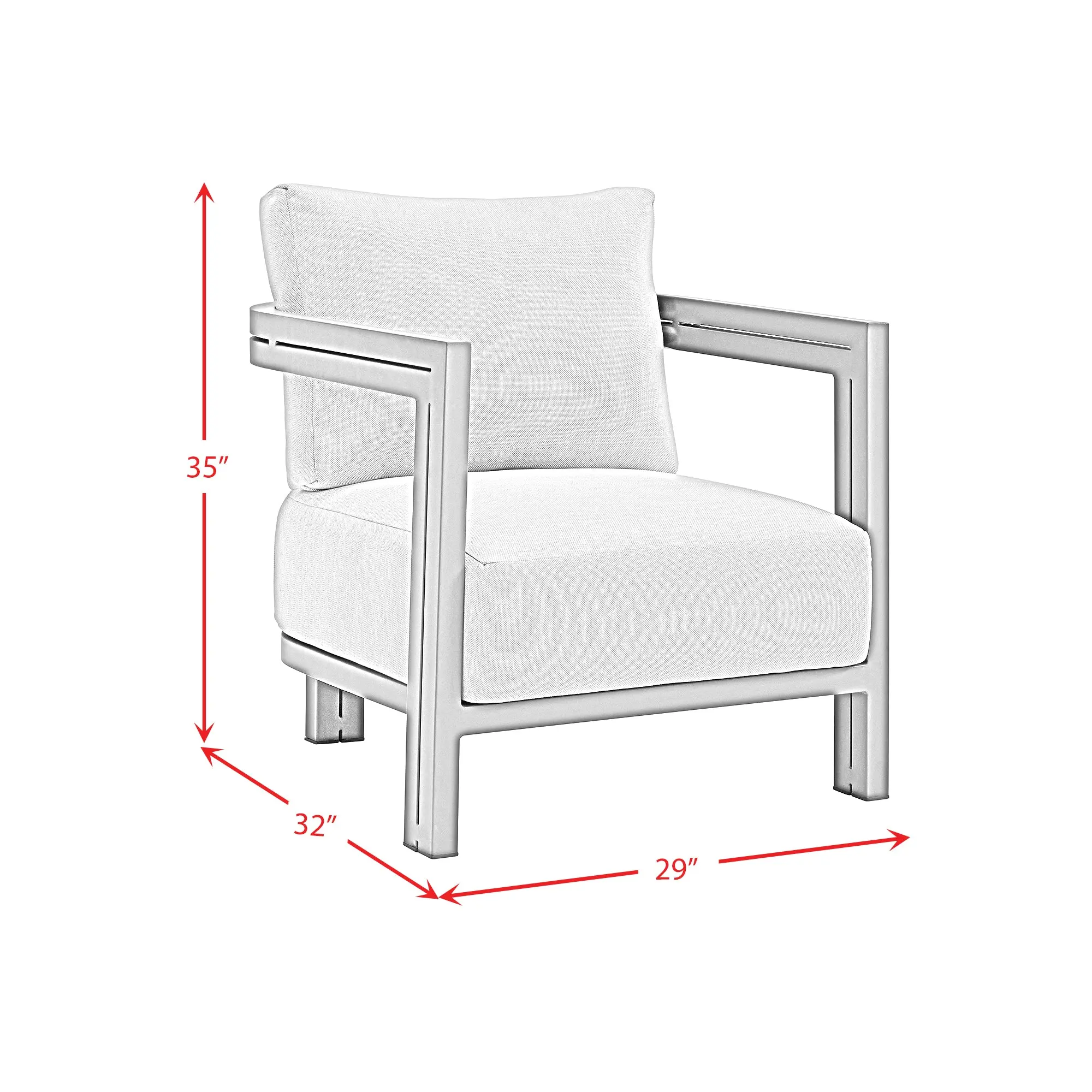 Playa Outdoor Accent Chair - Image 5