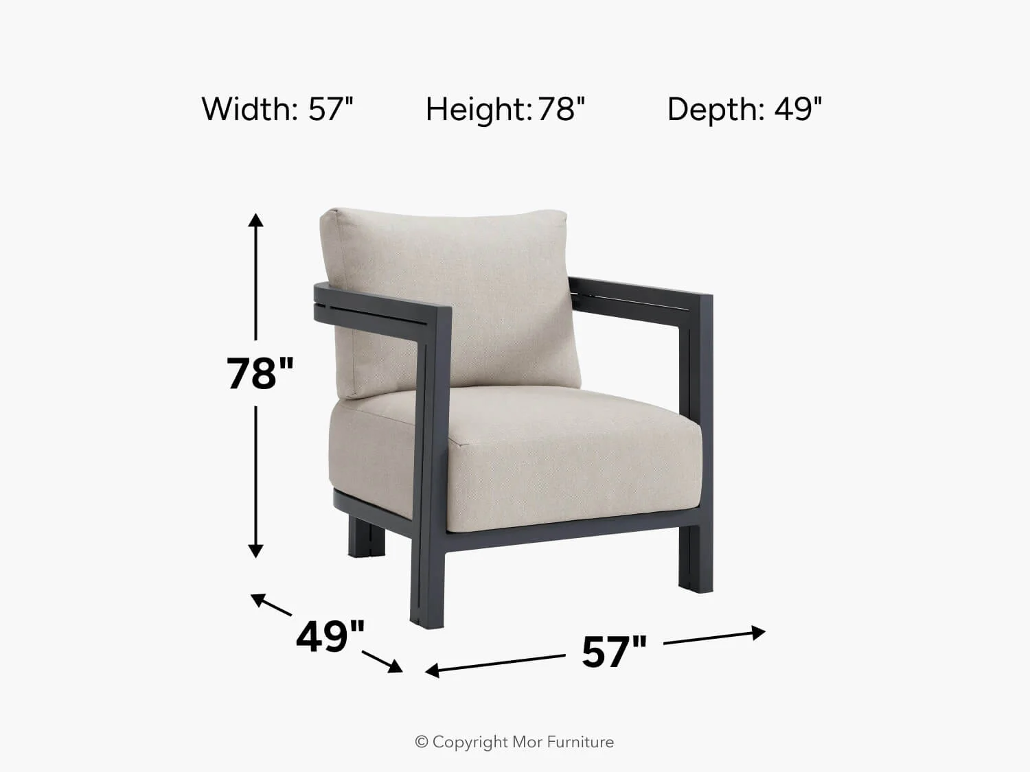 Playa Outdoor Accent Chair - Image 6