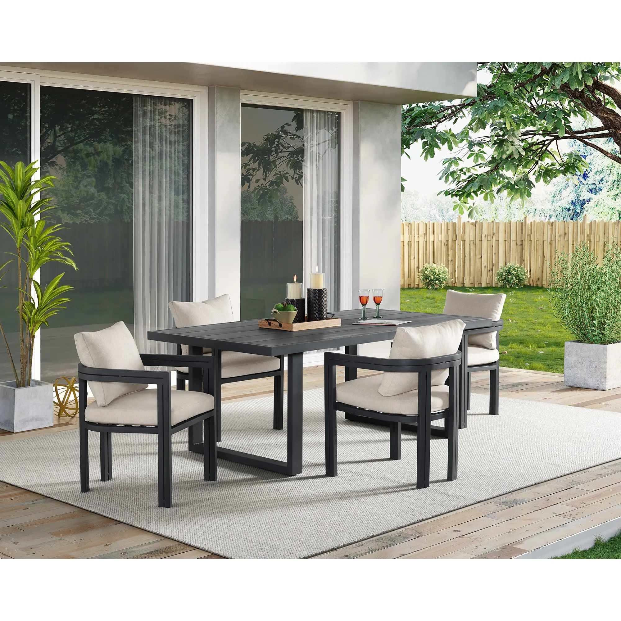 Playa Outdoor Dining Table - Image 7
