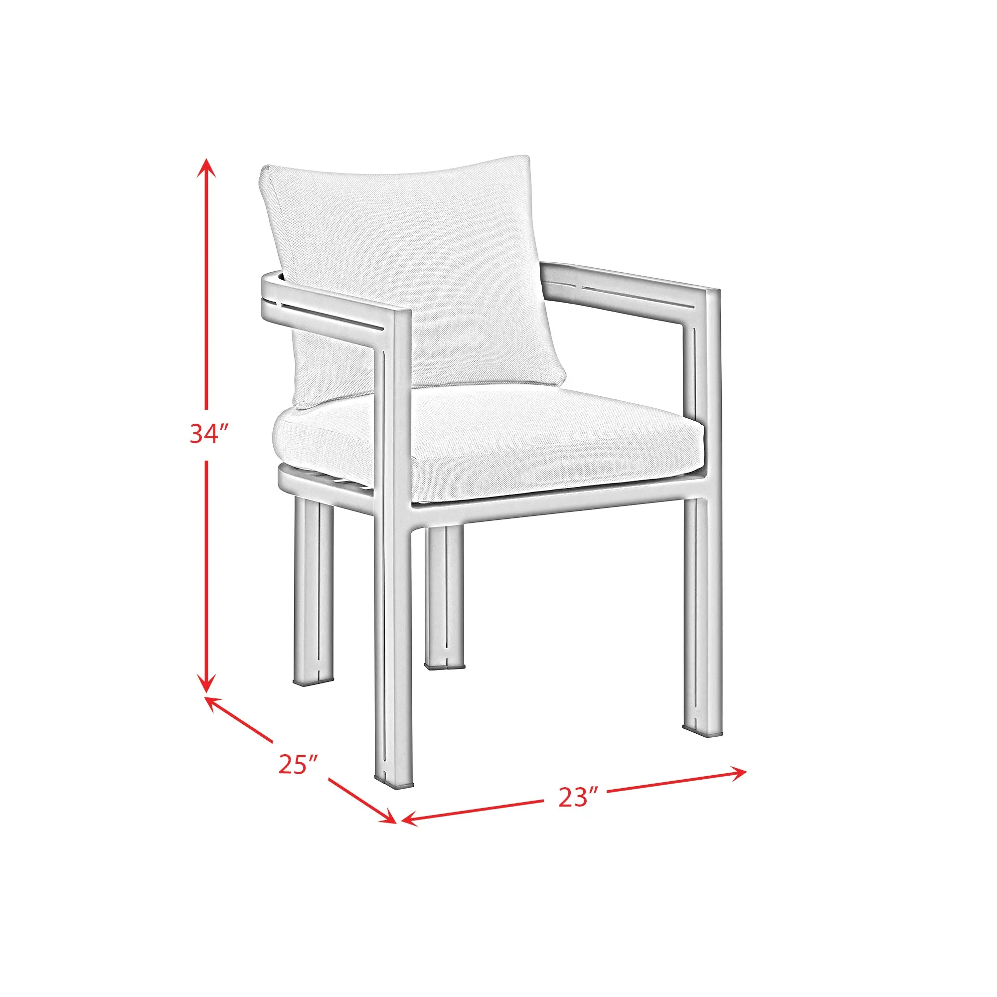 Playa Outdoor Side Chair - Image 11