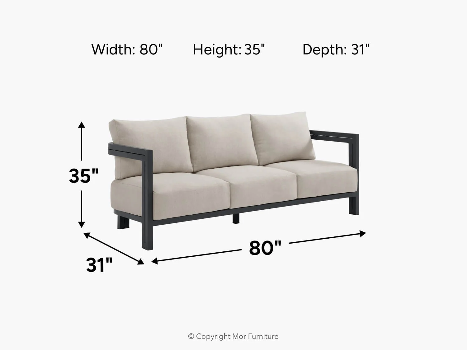 Playa Outdoor Sofa - Image 10