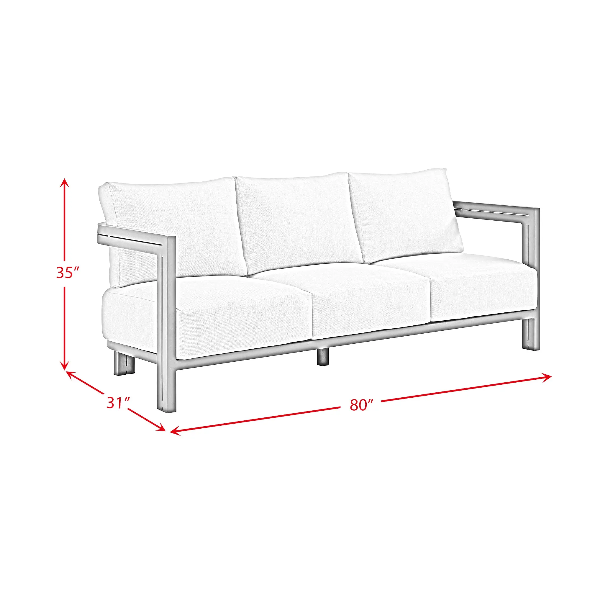 Playa Outdoor Sofa - Image 9