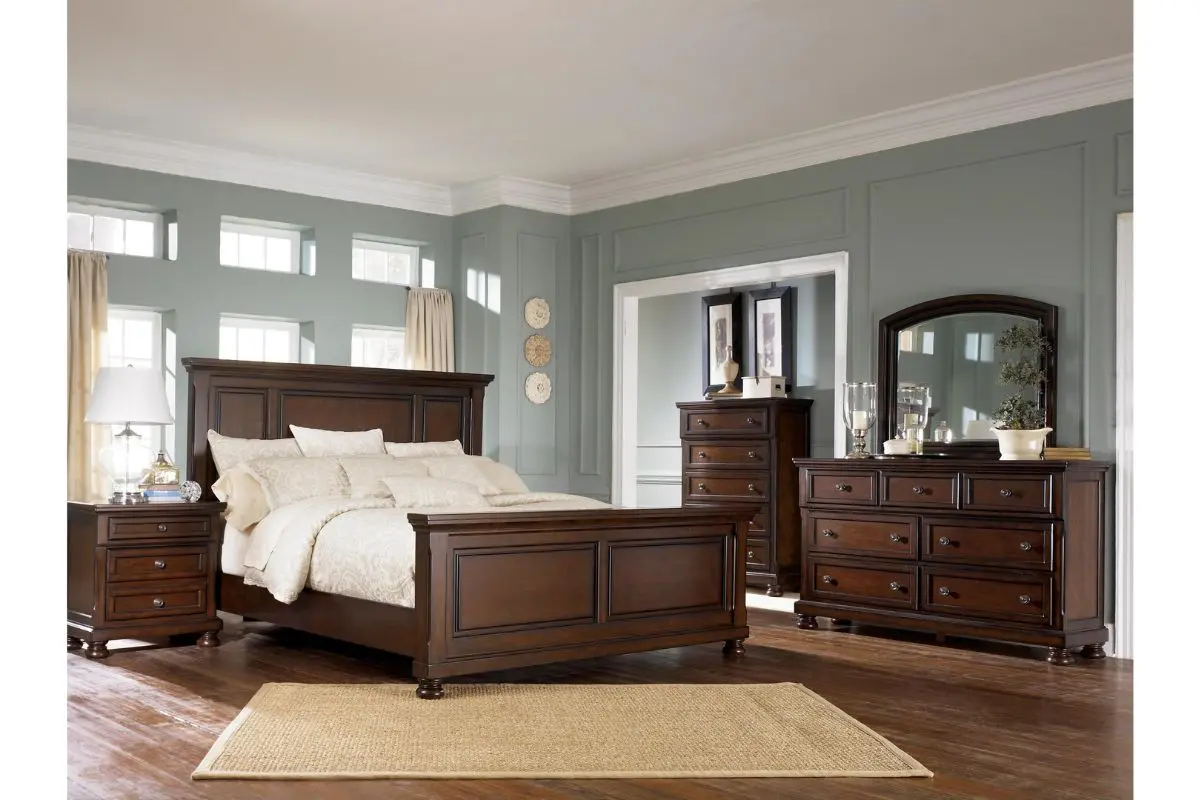 Porter Panel Bed & Dresser & Mirror & Nightstand - Image 17