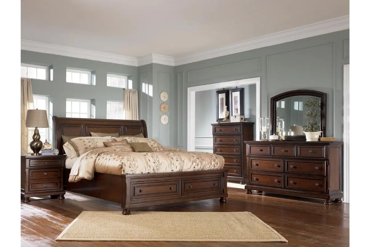 Porter Storage Bed & Dresser & Mirror & Nightstand - Image 17