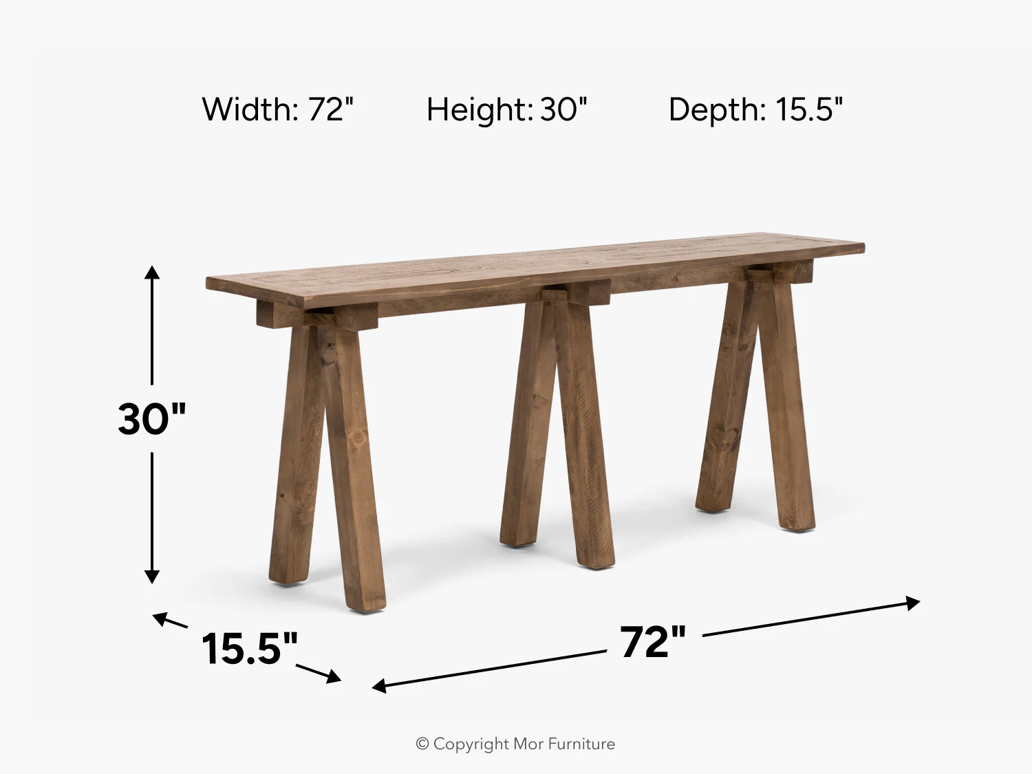 Portofino Sofa Table - Image 4