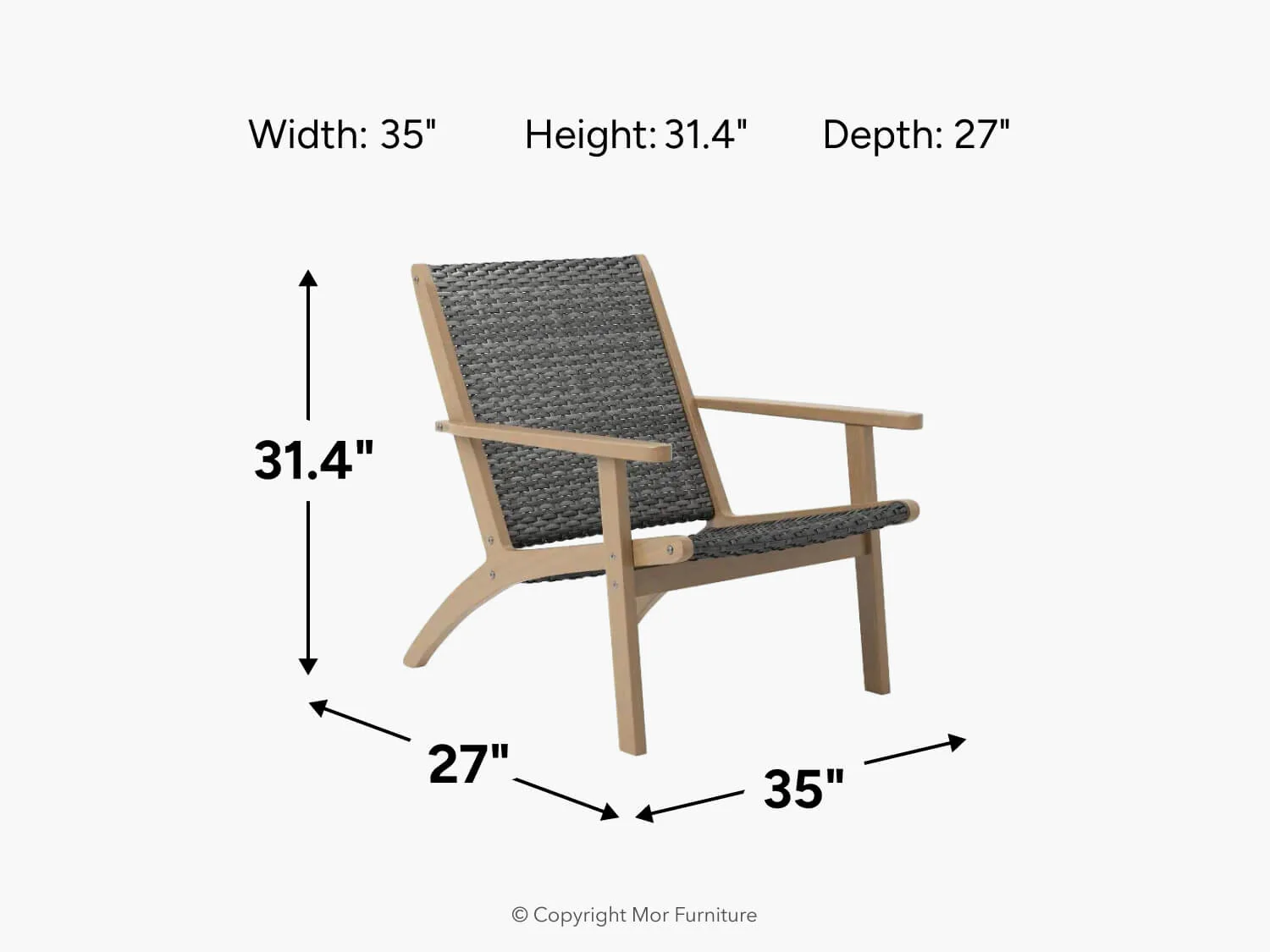 Radius Outdoor Accent Chair - Image 8