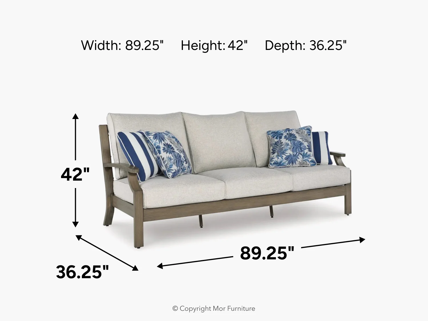 Rainier Outdoor Sofa - Image 7