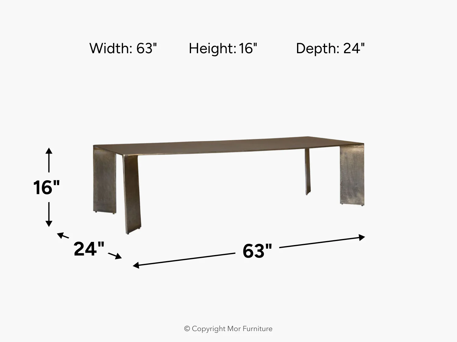 Reade Outdoor Coffee Table - Image 6