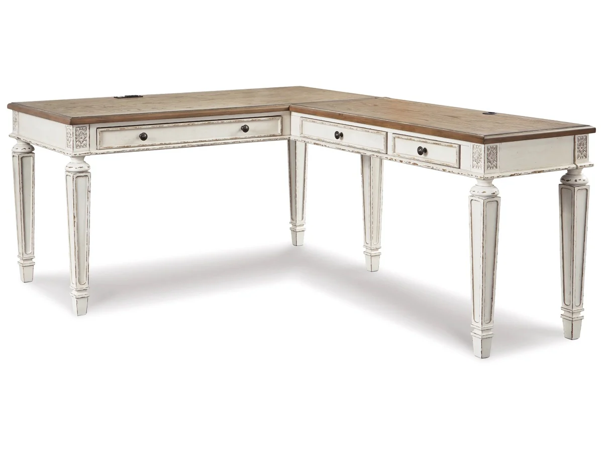 Realyn L-Shaped Office Desk