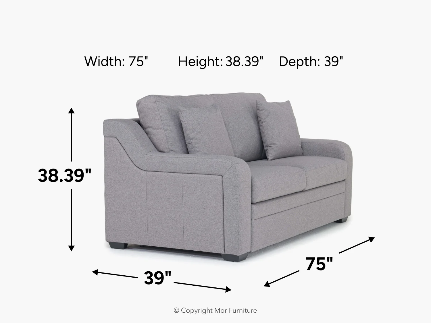 Regalla Full Sleeper Loveseat - Image 14
